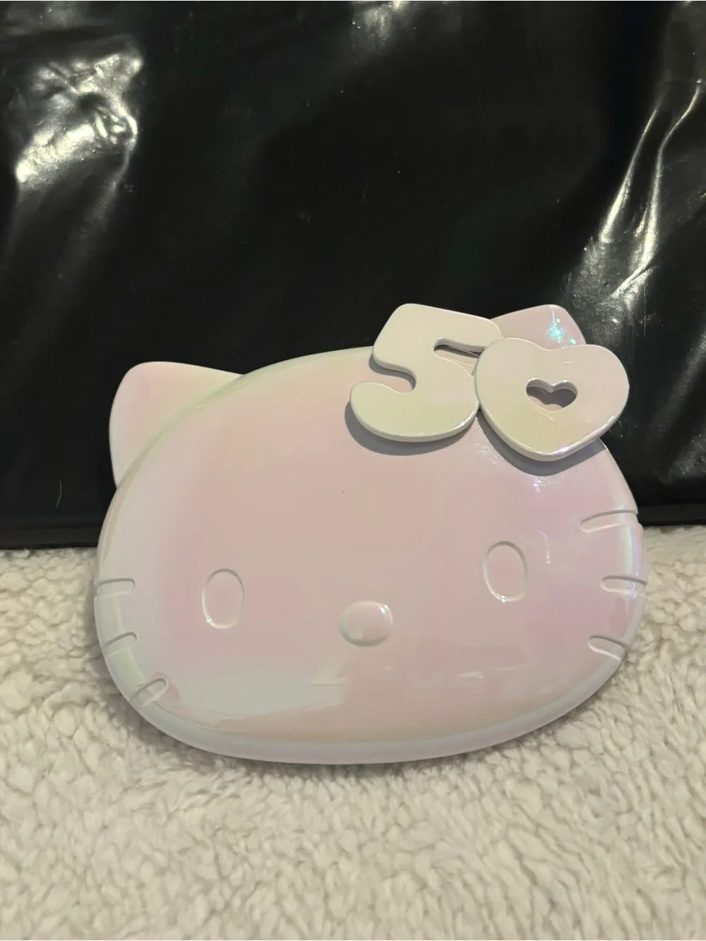 Sanrio Iridescent Hello Kitty '50' Anniversary Lighted Mirror